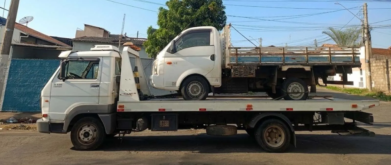 Serviço de reboque realizado em Campinas